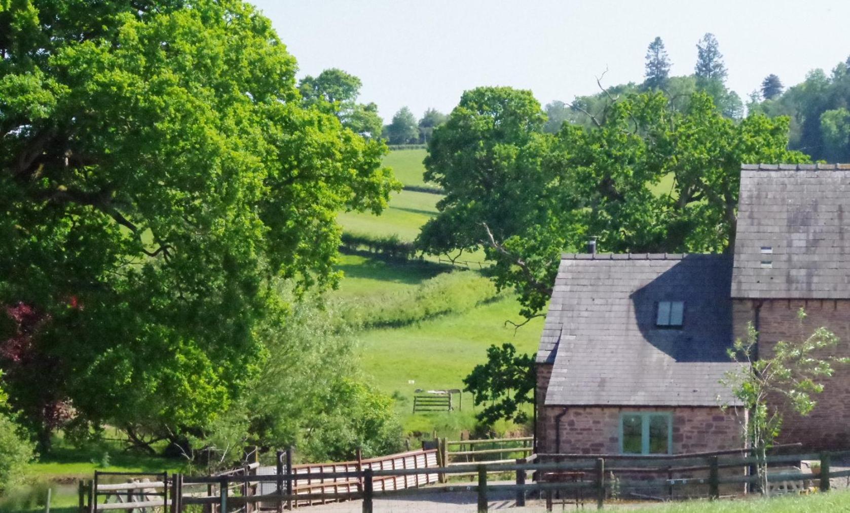 Oaklands Cottage On A Rural Farm Dingestow Kültér fotó